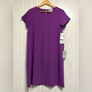 Chelsea28 Purple Orb Short Sleeve Shift Dress – Nordstrom’s Size M NWT